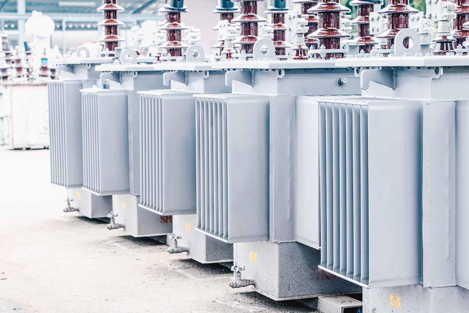 Leistungstransformatoren Produktionshalle